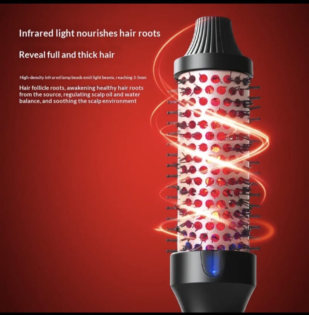 GlowHair ProHeat Brush™ – Cepillo Térmico Inteligente 5 en 1