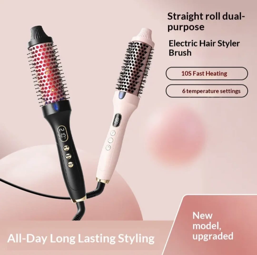 GlowHair ProHeat Brush™ – Cepillo Térmico Inteligente 5 en 1