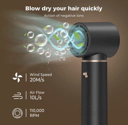 GlowHair AirStyler 5-in-1™ – Secador y Moldeador Multifunción