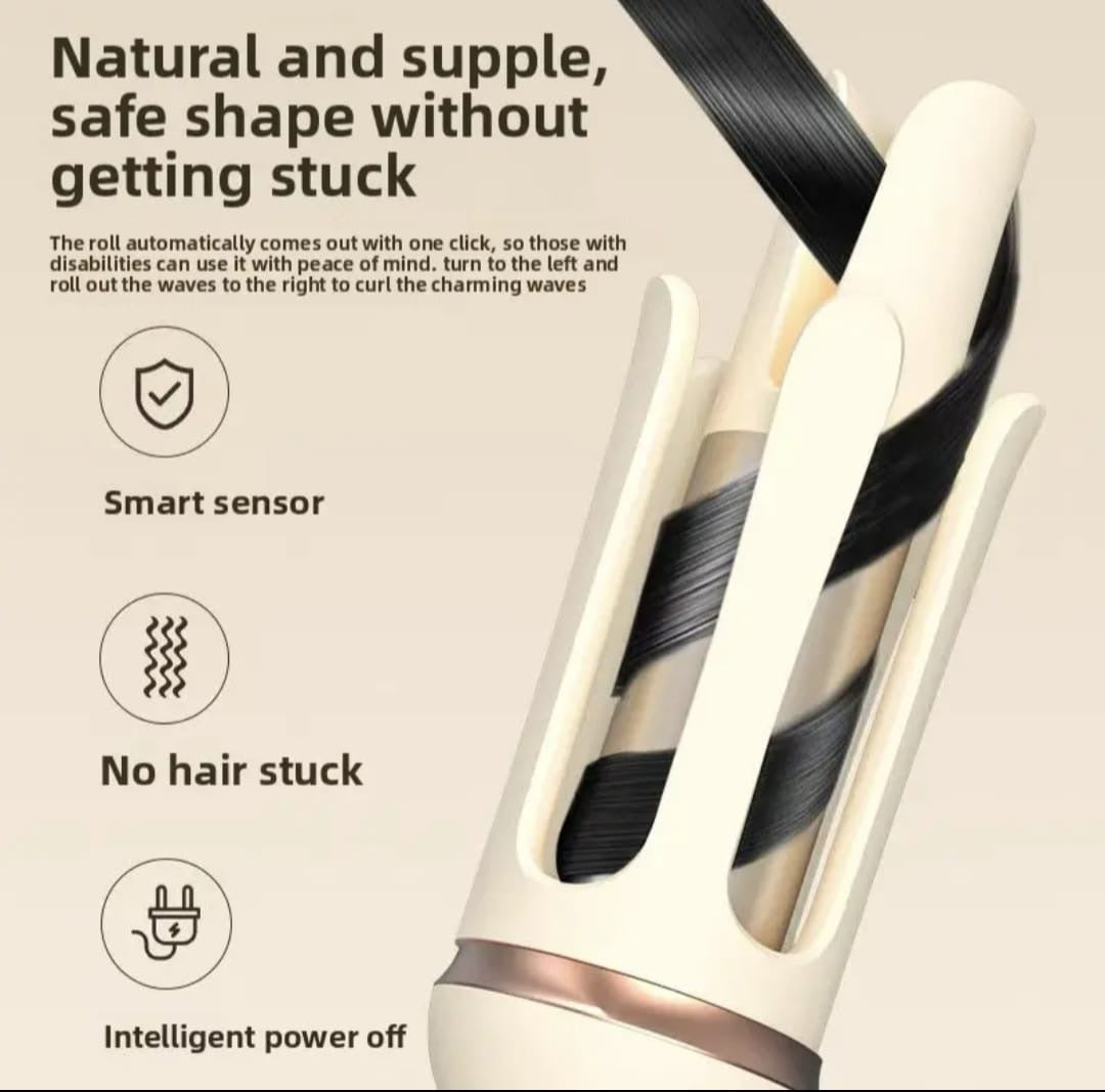 GlowHair AutoCurl Pro™ – Rizador Automático Inteligente
