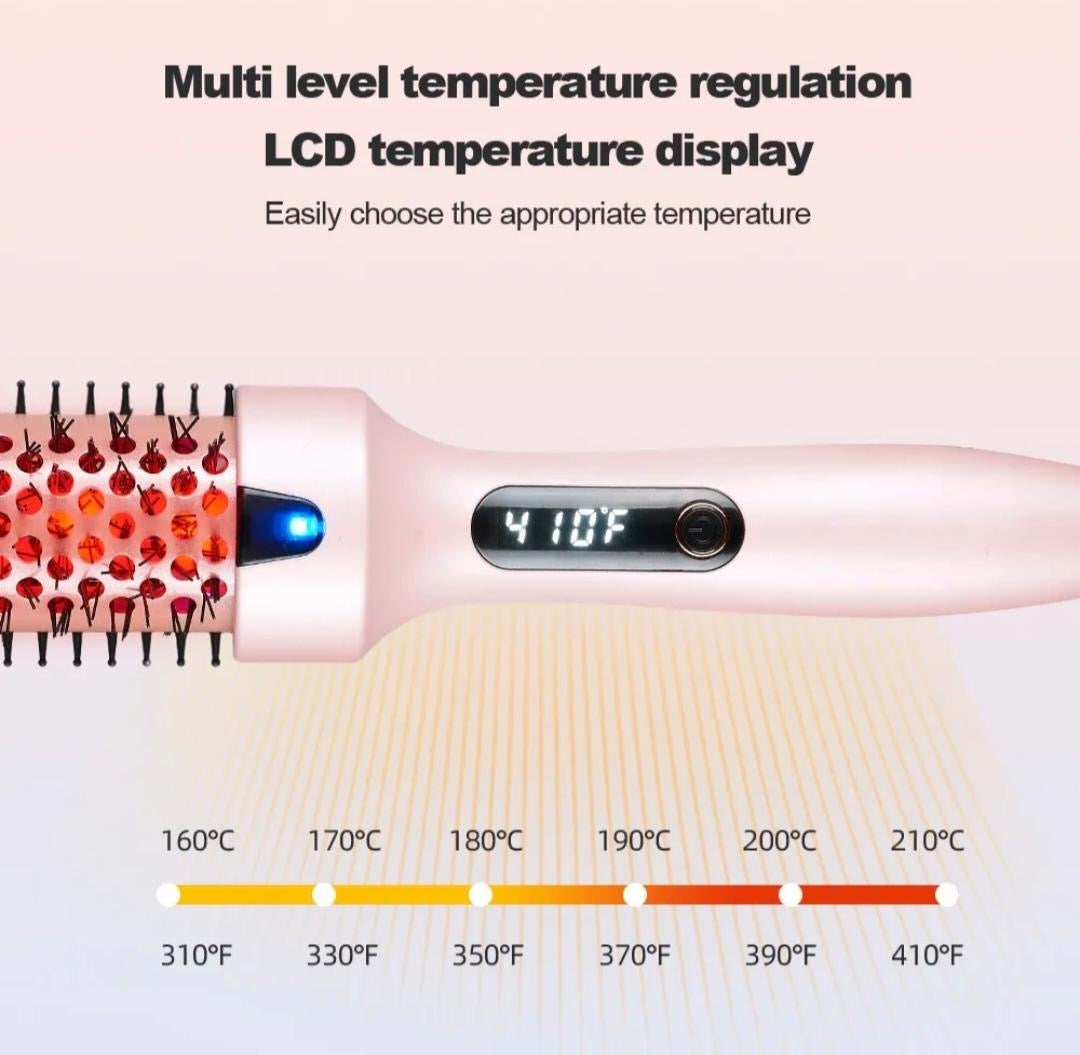 GlowHair ProHeat Brush™ – Cepillo Térmico Inteligente 5 en 1