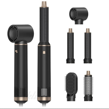 GlowHair AirStyler 5-in-1™ – Secador y Moldeador Multifunción