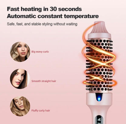 GlowHair ProHeat Brush™ – Cepillo Térmico Inteligente 5 en 1