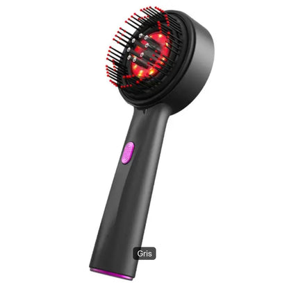 Masajeador Eléctrico Portátil para el Cabello con Terapia de Luz Roja .